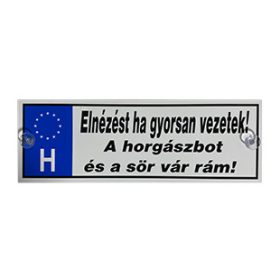 Tréfa Rendszám Elnézést Ha Gyorsan Vezetek..