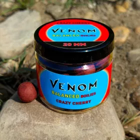 Feedermánia Venom Balanced Boilies Crazy Cherry 16 mm