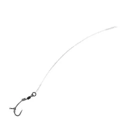   Carp'R'Us Ready Ronnie Rig 9,5cm fluorocarbon előke 30lb, Predator 4 horog