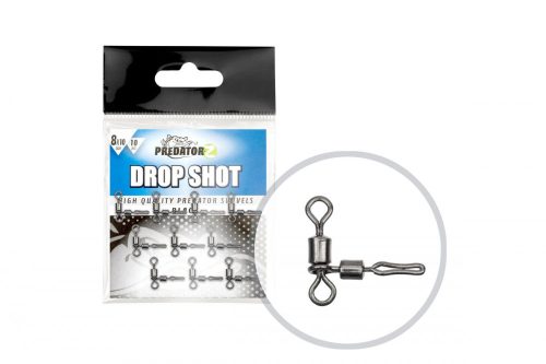 Pz Drop Shot Forgó, #8X10, 10 Db